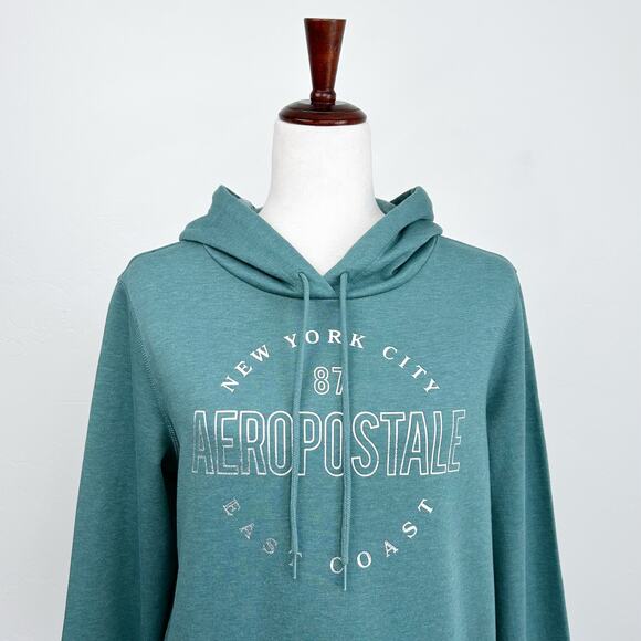 Aeropostale New York City Soft Fleece Hoodie Sweatshirt NWT - Picture 1 of 7